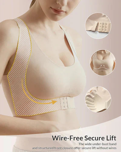 ⏳LAST DAY SALE ONLY 7.99!!⚡AlignLift Posture-Perfect Wireless Bra – All-Day Comfort, Breathable & Summer-Ready 💕