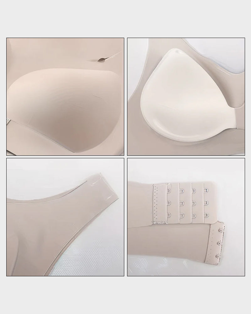 💖Front Closure Cross-Back Wireless Posture Bra✨