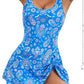 🩱Summer Hot Sale 50% OFF💃Women's One Piece Tummy Control Tie Knot Swimsuit