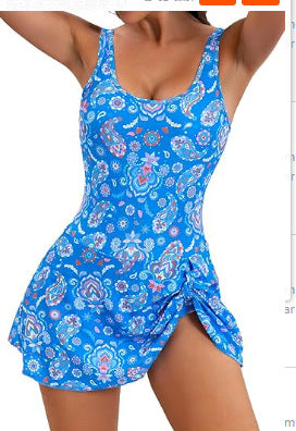 🩱Summer Hot Sale 50% OFF💃Women's One Piece Tummy Control Tie Knot Swimsuit