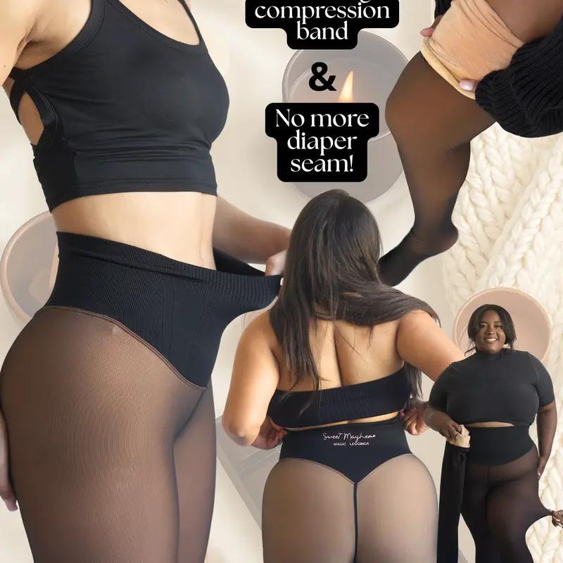🔥LAST DAY SALE 50% OFF!!⚡50K+ SOLD!❄️One-Seam Shaping Fleece Leggings✨✨Stay Warm.Look Snatched. 💕