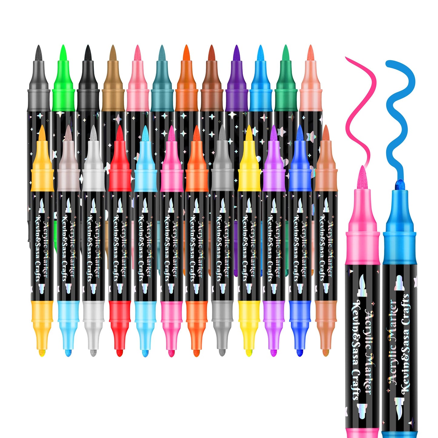 🎄Christmas Gifts 50% OFFF💝Special Price:£7.99!!✨🎁Dual-Tip Glitter Marker Pen
