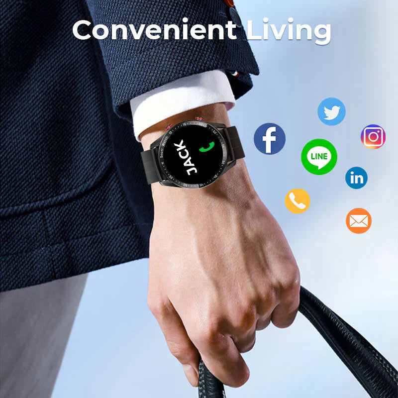 🏃Intelligent Sports Watch: Pro Health Tracking ⚕️ – Fit for Daily & Workout Use