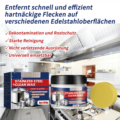🏆Neujahrsangebot 49% RABATT🔥Edelstahl-Fleckenreinigungswachs