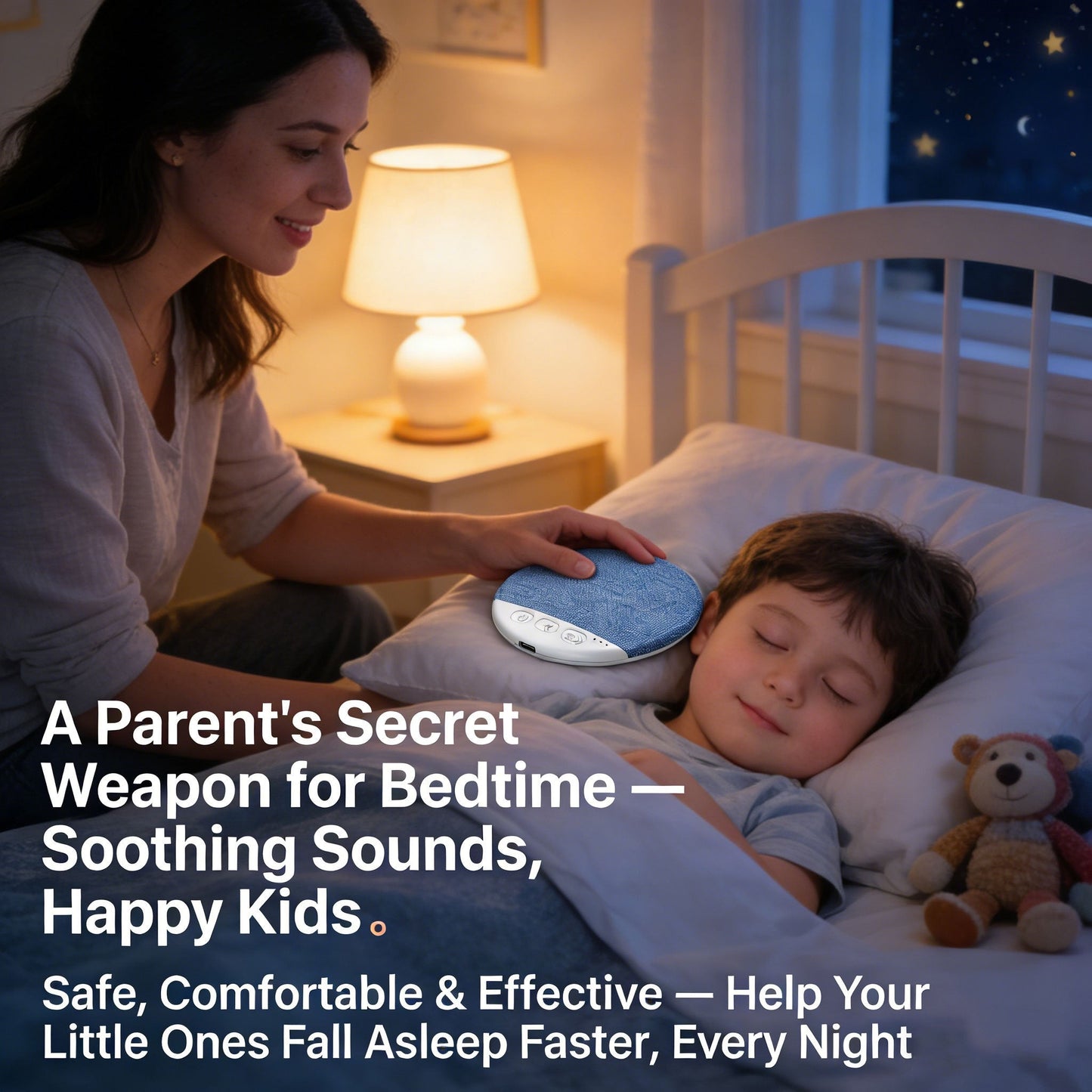 Bluetooth Pillow Speaker – Your Private Sleep Sound Oasis🎧🌙