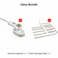 🥳2026 HOT SALE💥💨 50% OFF! Steam Iron & Steamer 2-in-1 – Kills 99.99% mites & bacteria. 5s preheat, 150ml tank. Ceramic plate, even heat. Safe for silk to cotton. Your fabric care essential. 🛡️🌿