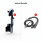 Car Cup Holder Phone Mount – 360° Adjustable, Strong N52 Magnet, One-Hand Operation, Fits All Phones, Stable Magnetic & Clamp Models for Safe Driving