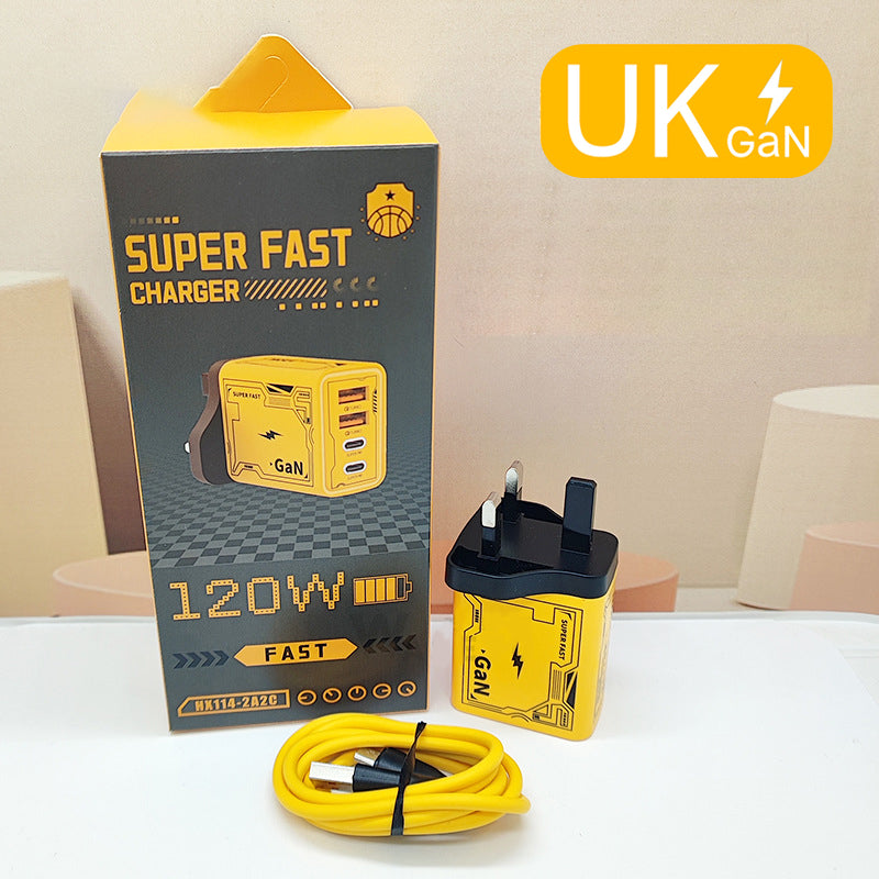 Limited Time Special Offer|⚡[Practical Gift] 120W Multiple-Ports Fast Charger⚡