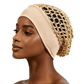 😴 3-Piece Stretchy Sleep Cap Set – 💕 Wide-Edge Satin Bonnet for Comfortable Hair Protection