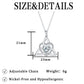Birthstone Celtic Trinity Knot Heart Necklace✨ Heart Shape Celtic Trinity Knot Birthstone Pendant
