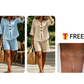 ♥Only 1 Day Left Of This Offer🔔Women's Casual Cotton Two-Piece Outfit