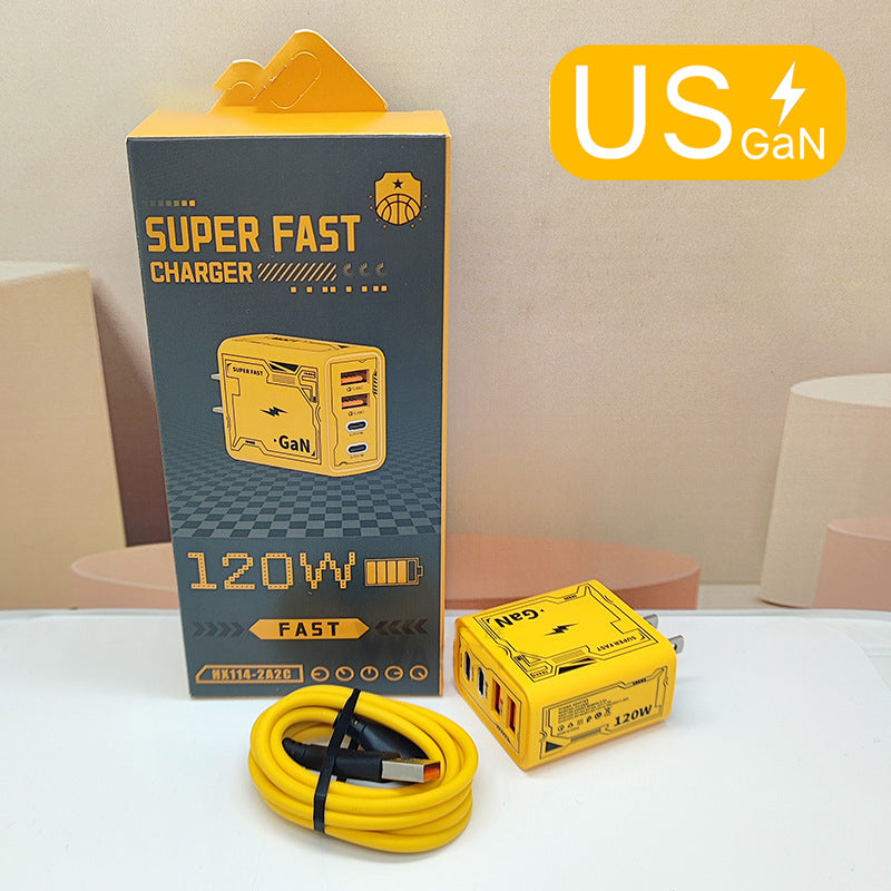 Limited Time Special Offer|⚡[Practical Gift] 120W Multiple-Ports Fast Charger⚡