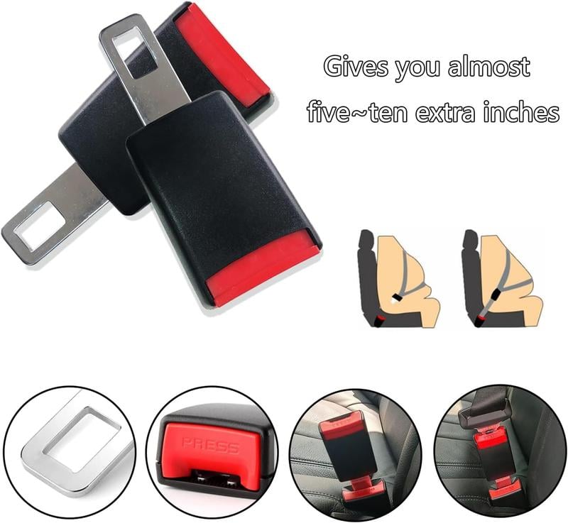 🎁2026 Limited Time Sale 70% Off🔥Car Belt Buckle Extension Seat Belt Clips🚗