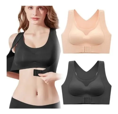 ⏳LAST DAY SALE ONLY 7.99!!⚡AlignLift Posture-Perfect Wireless Bra – All-Day Comfort, Breathable & Summer-Ready 💕