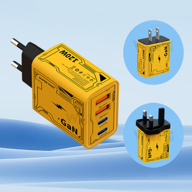 Limited Time Special Offer|⚡[Practical Gift] 120W Multiple-Ports Fast Charger⚡