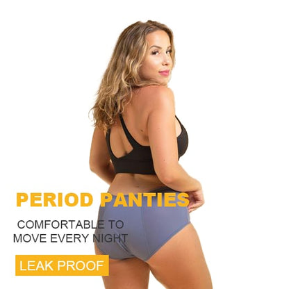 ⏳⏳Last Day-Buy 1 Get 3 Packs!!🔥2026 Best-Selling🏆LunaBloom™ High-Waist Leak-Proof Panties ✨Butter-soft, ultra-stretchy & discreetly protective 🍃