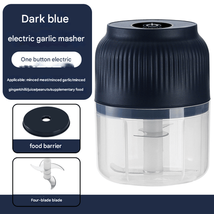 🏆LAST DAY SALE: ￡9.99!!⚡ AllChop Pro™ Electric Garlic Chopper, Mini Portable Veggie Cutter