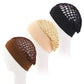 😴 3-Piece Stretchy Sleep Cap Set – 💕 Wide-Edge Satin Bonnet for Comfortable Hair Protection