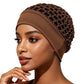 😴 3-Piece Stretchy Sleep Cap Set – 💕 Wide-Edge Satin Bonnet for Comfortable Hair Protection