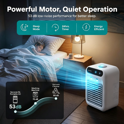 🌬️Portable 3-in-1 Quiet Fan Air Conditioner✅Factory Direct Sales⌛Limited Quantity💥Best Price