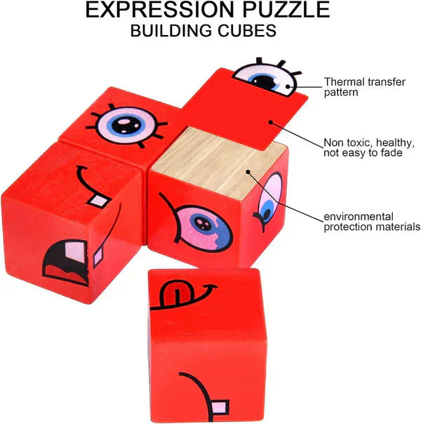 Hot Sale 63% OFF🎁5D Puzzle Educational Faces Changing Family Game🧩