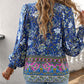 💖LAST DAY SALE 50% OFF💖Women's Fashion Printed v-Neck Long Sleeve Shirt