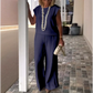 Hot sale 65%OFF🔥Women's Crew Neck Sleeveless Top and Pants Set