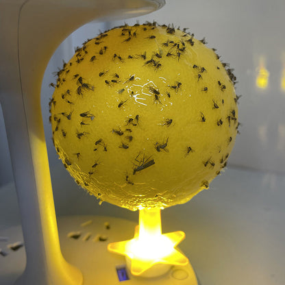 🚫🪰🦟Sticky Fruit Fly Trap Ball with Stand & LED