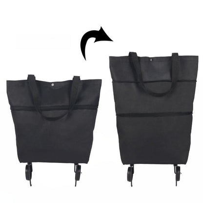 🔥LAST DAY SALE ONLY ￡7.99!!🔥2-in-1 Foldable Shopping Cart🛒