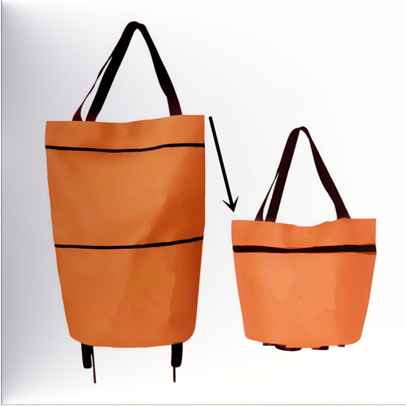 🔥LAST DAY SALE ONLY ￡7.99!!🔥2-in-1 Foldable Shopping Cart🛒