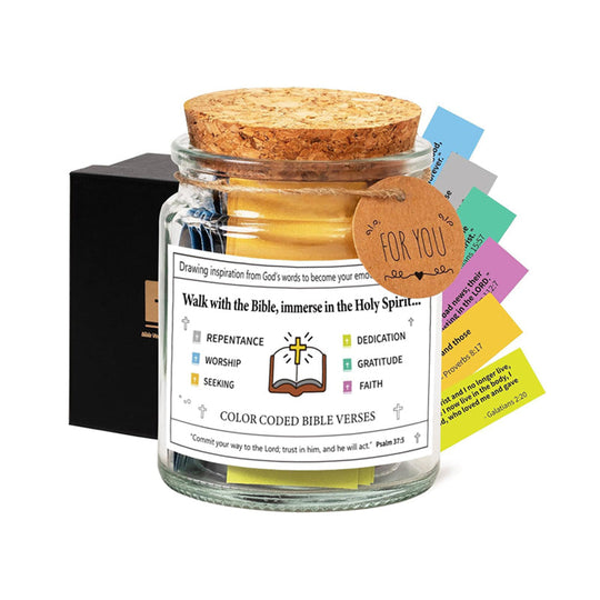 ✨Christmas  Sale 49% OFF⏰✝️Bible Verses Jar