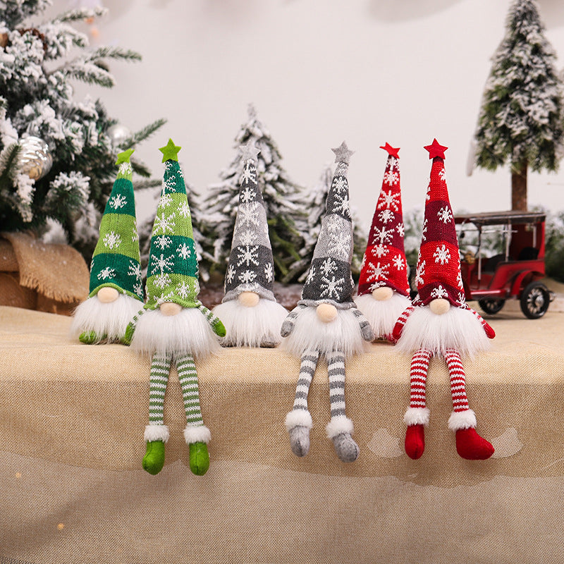 Mega Sale 60% OFF🥳 Faceless Christmas Gnome Doll Lights Hanging Ornament