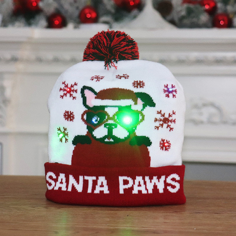 🎁2025 Early Christmas Sale🎄LED Knitted Christmas Hat