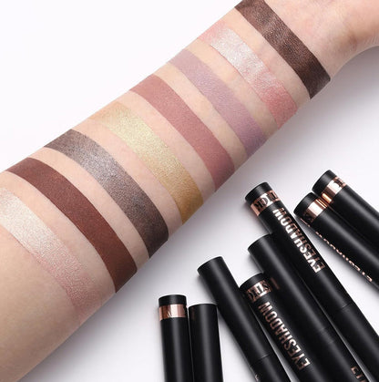 🎅LAST DAY-￡9.99 FOR 8 PCS!!🎄50K+ SOLD! 🎁✨8 Colors Glitter Eyeshadow Stick