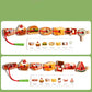 Wooden Greedy Caterpillar Rope Toy for 3+ Year Old