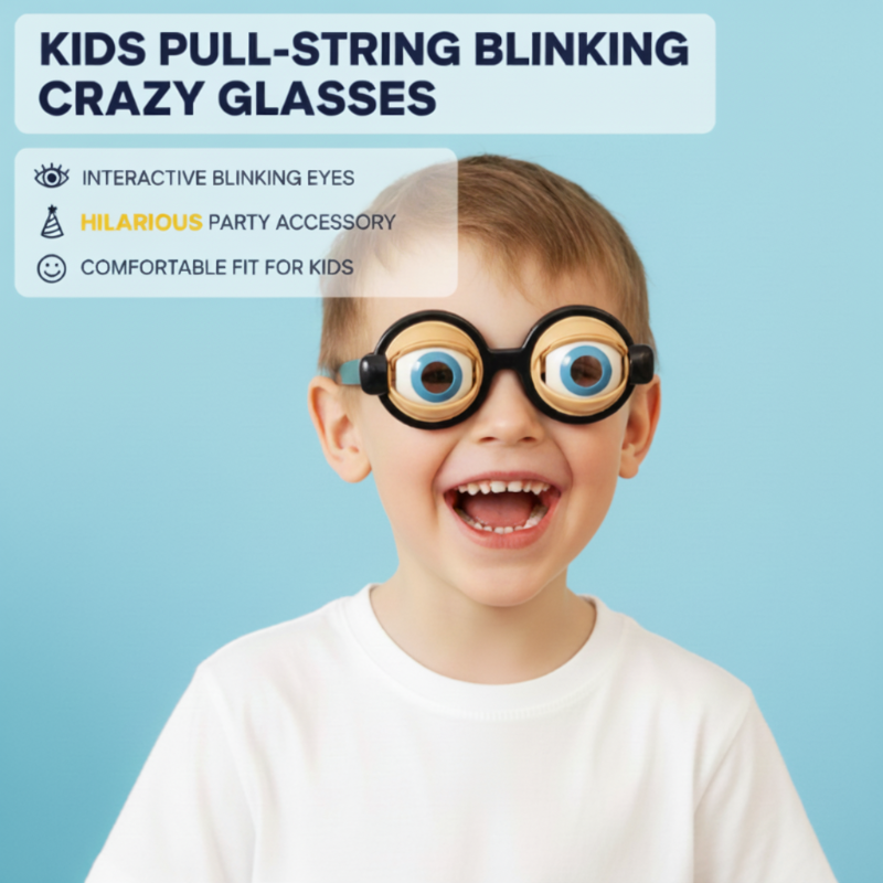 🎄🎁CHRISTMAS SALE 50% OFF!!🏆Funny Glasses with Winking Eye Mechanism🥸