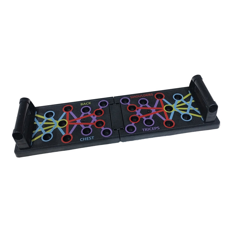 Foldable & Multi-functional Pushup Board for Workout