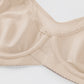 Women's Elegant Sheer Full Coverage Plus Size Bra