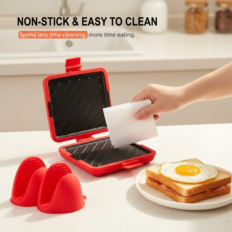 🔥2026 New Arrivals: ￡14.99 for a Limited Time🔥Microwave Toaster & Sandwich Maker For Fast Cooking