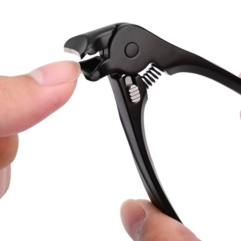⏳LAST DAY SALE 50% OFF !!📢Perfect Curved Design | Stainless Steel Nail Clipper | Effortless Grip for Seniors ✨