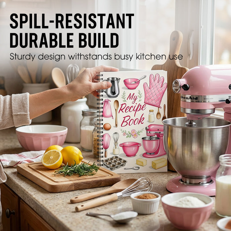 🔥Last Chance 70% OFF｜104 Sheets Notebook for Recipes⚡
