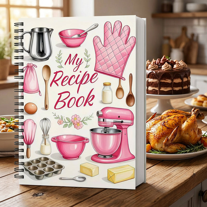 🔥Last Chance 70% OFF｜104 Sheets Notebook for Recipes⚡
