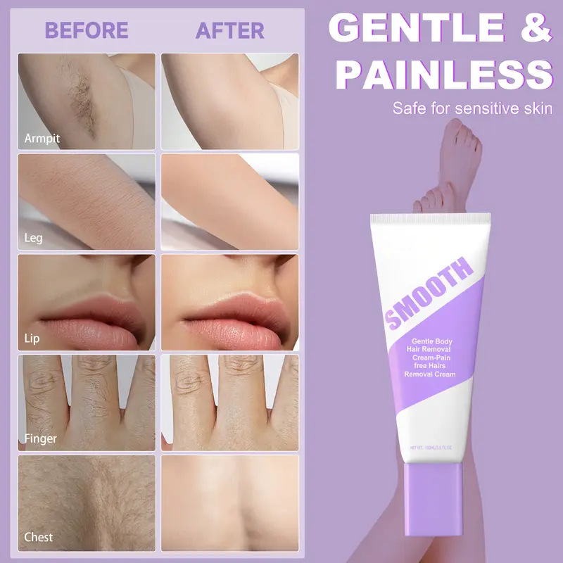 💜LAST DAY SALE 50% OFF!!💜Pain-Free Hair Removal Cream Mousse for Sensitive Skin✨