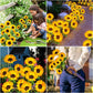📢📢50% OFF !! ⏰🌻 Realistic & Weatherproof | Solar Sunflower | IP65 Outdoor Decor