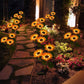 📢📢50% OFF !! ⏰🌻 Realistic & Weatherproof | Solar Sunflower | IP65 Outdoor Decor