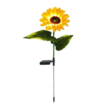 📢📢50% OFF !! ⏰🌻 Realistic & Weatherproof | Solar Sunflower | IP65 Outdoor Decor