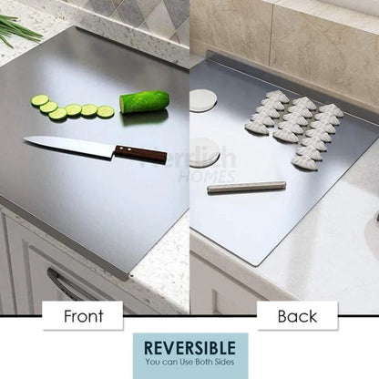 🔥50K+ SOLD!⚡🎁 Stainless Steel Countertop Chopping Board