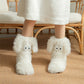 📢📢13.99 Buy 1 Get 1 Free!!!💗LAST DAY SALE 50% OFF⚡50K+ SOLD💕Women's Plush Slippers Socks Floor Socks Winter Home Indoor Thickened Fleece-Lined Anti-Slip Adult Women's Plush Snow Socks Shoe Covers