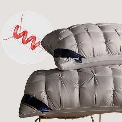 💞 Washable ergonomic neck pillow – Breathable and soft with 3D stitching