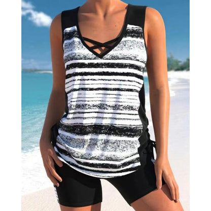 FREE GIFT🎁50K+ SOLD!💥Women's Printed Two-Piece Tankini Swimsuit